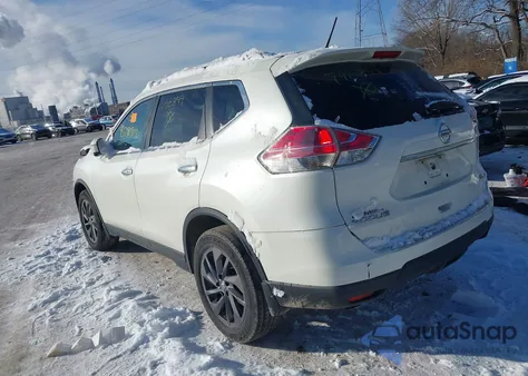 2016 Nissan Rogue Sl из США, поврежденный, VIN 5N1AT2MV0GC790899